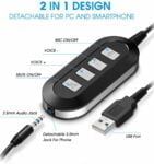 Best VTIN HC USB Wired Headphones Over Ear Headsets w/ Microphone Computer Earphones near me - Sydney