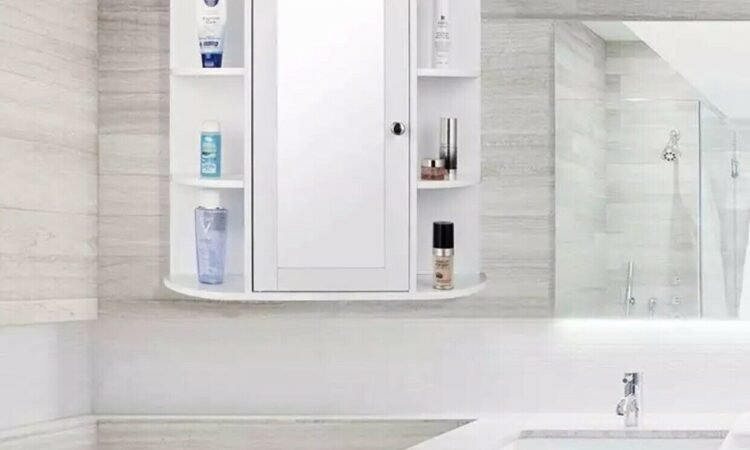 cabinet| Bathroom Cabinet| White