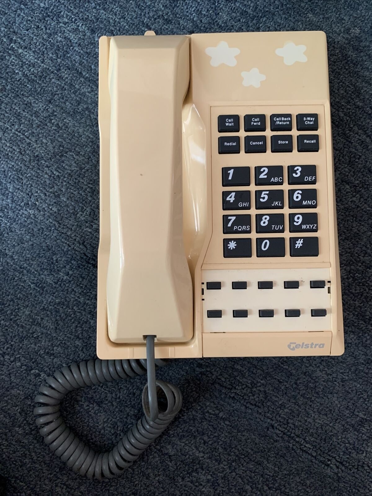 Telstra TF400C Corded Home Phone Telephone Landline Retro