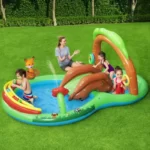 BESTWAY SWIMMING POOL ABOVE GROUND INFLATABLE KIDS FRIENDLY WOODS
