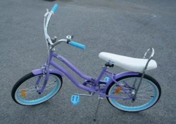 Girls 20 inch Dragster style bike, new fully assemble.