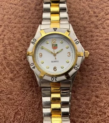 Tag Heuer Stainless Steel / Gold Accent