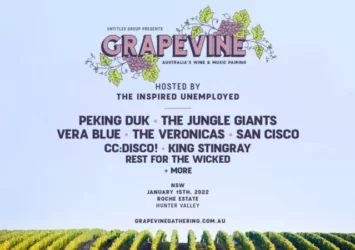 2 tickets for grapevine Newcastle/Hunter valley.