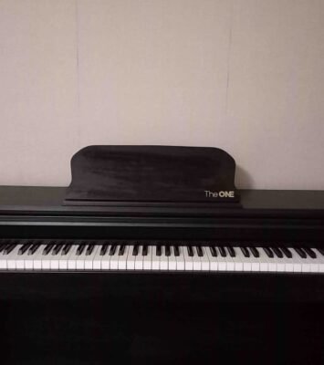 The ONE Upright Piano Black 88 Keys