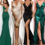 Long Evening Bridesmaid Cocktail Party Gown Formal Dress