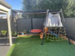 Vuly Swing set with chubby house