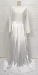 Beautiful White Dress Floor Length