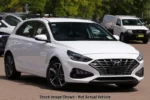 2020 Hyundai i30 PD.V4 MY21 Active Polar White 6 Speed Sports Automatic Hatchback