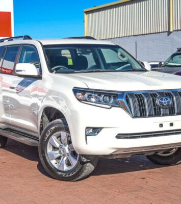 2017 Toyota Landcruiser Prado GDJ150R GXL Crystal Pearl 6 Speed Sports Automatic Wagon