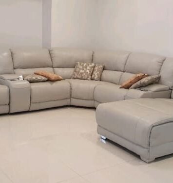 Deluxe Leather Modular Sofa