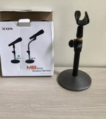 Icon mb-02 microphone table stand