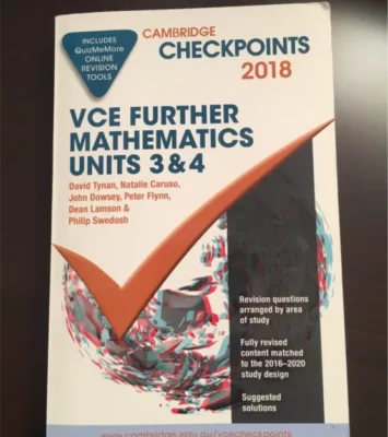 VCE Further Mathematics Units 3&4