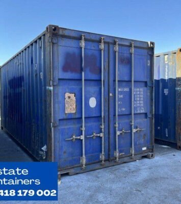 20 Foot Used Cargo Worthy Shipping Containers Wamuran