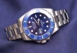 Rolex Submariner Automatic Watch (blue-silver)