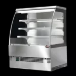 900mm 3 LEVEL CURVED SELF SERVE DISPLAY BLACK