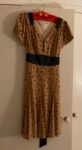 Vintage 40s style dress - Friends of Couture - size 12
