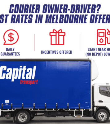 Truck Owner-Driver? BEST $ RATES $ IN MELB OFFERED! Apply to find out