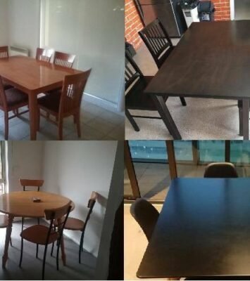Dining Tables. Delivery Available. Prices Vary.