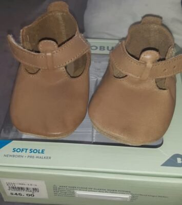BOBUX Newborn/Pre-walker Baby Shoes (Size -Small)