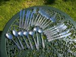 retro saki japan cutlery 26 pieces