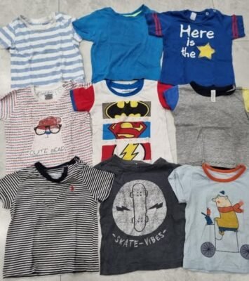 Massive bundle of size 1 boys summer clothes - 66 items