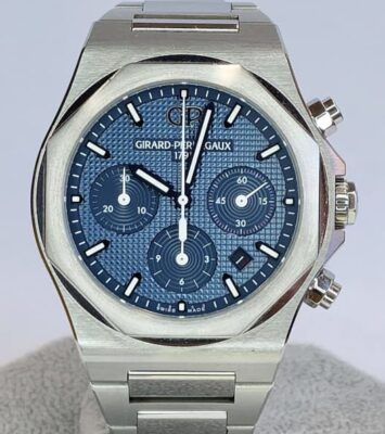 Best Girard Perregaux Laureato Chronograph 42mm Blue near me - Jewellery