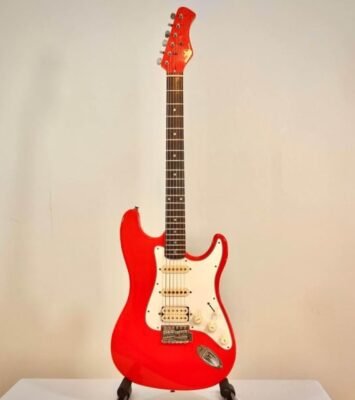 Best Vintage 1980s Hondo H77 HSS Fender Stratocaster Copy Electric Guitar near me - Guitars & Amps