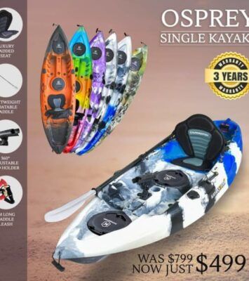 Best Fishing Kayaks Single & Tandem Kayak For Sale in Forster- Brand New near me - Forster