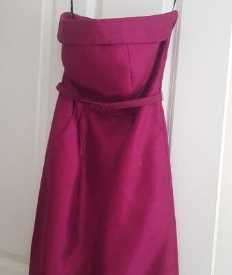 Best Graduation/Cocktail Events Brand Strapless Fuschia/Pink Dress Size 6-8 near me - Dunlop