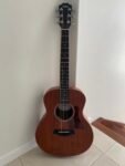Best Taylor GS Mini Mahogany acoustic guitar with original Taylor gig bag near me - Calliope