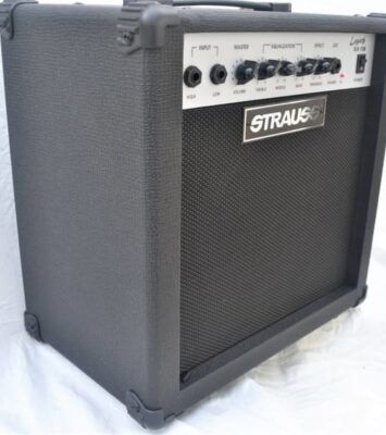 Best Strauss 'Legacy' 25 Watt Combo Solid State Bass Amplifier (Black) near me - Burwood
