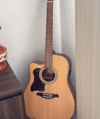 Best Gilman 50 Series Left Handed Dreadnought Acoustic Electric Guitar near me - Cannington