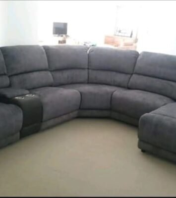 Best IMMACULATE HUGE CORD CORNER LUXURY COUCH near me - Cranbourne