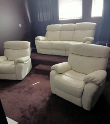 Best 3 Piece Lounge Suite Leather Look near me - Beenleigh
