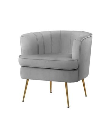 Best Armchair Lounge Accent Chair Armchairs Sofa Chairs Velvet Grey Couch near me - Noosa Heads