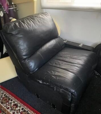 Best Leather Couch Ottoman For Sale - Price Negotiable near me - Winston Hills