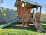 Best Cubby house with slide climbing wall near me - Banksia