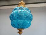Best Vintage Retro blue bubble glass pendant light near me - Melbourne City