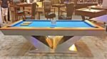Best 8ft V Leg Slate Pool Table Plus Dining Top & Extras near me - Collaroy NSW