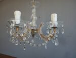 Best vintage crystal chandelier 5 arms near me - Crestmead