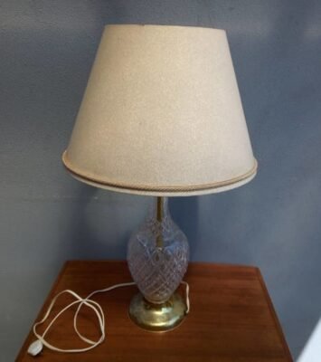 Best Vintage crystal table lamp near me - Table & Desk Lamp