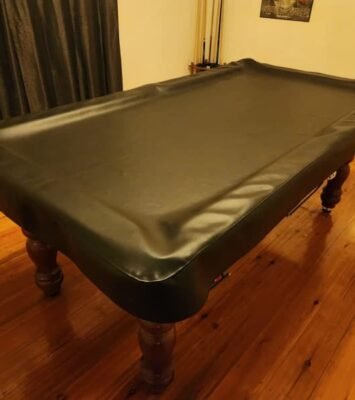 Best 7ft slate Cue Power Billiards pool table w/ cues, balls, cover etc near me - Adelaide