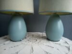 Best Pair of Blue Ceramic Table Lamps bedside lamps near me - Albany Creek