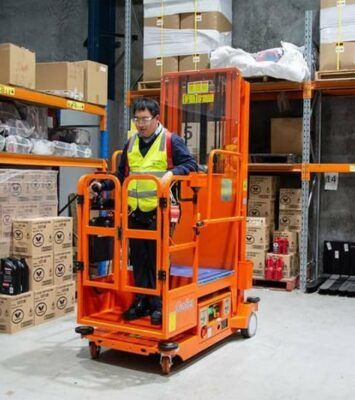 Best Manlift 3.7M (12FT) Self Propelled Stock Picker Rental near me - Construction Vehicles & Equipment