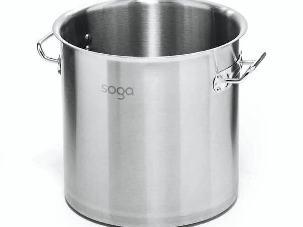 Stock Pot 25L Top Grade Thick Stainless Steel Stockpot 18/10 With...