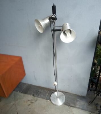 Vintage Adjustable Twin Head Floor Lamp
